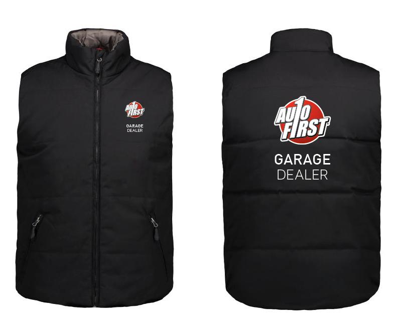 werk bodywarmer MET NAAM GARAGE