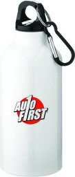 [10000208] drinkfles met karabijnhaak 400ml